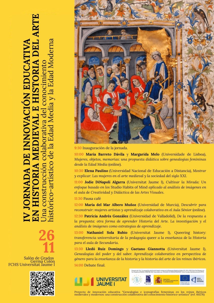 Seminario Genealogías e iconografías femeninas en los reinos ibéricos medievales y modernos